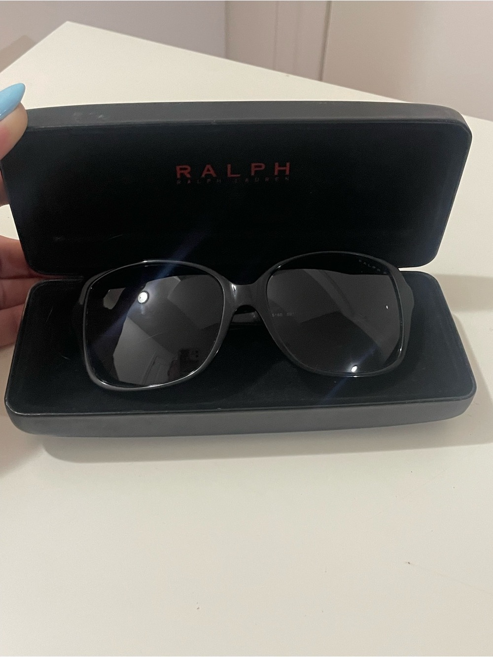 Ralph Lauren Black Women's Oversized Sunglasses